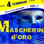 Tutto pronto per l’edizione 2024 della Mascherina d’Oro organizzato dall’Associazione Ex Aequo mascherina doro