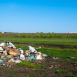 Oria: Ordinanza del Sindaco in merito alla pulizia e manutenzione di aree e immobili privati in area urbana a tutela del decoro, dell`igiene e salute pubblica A,Garbage,Dump,In,A,Rural,Field.,Polluted,Summer,Landscape.
