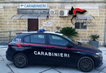 Sorpreso a rubare 130 metri di “oro rosso”: arrestato dai Carabinieri La stazione dei carabinieri di Oria