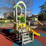 Oria: Nuova area giochi nella Villa Comunale della città villa comunale giochi