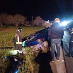 Oria, scontro tra due auto: cinque feriti, una Clio finisce nel canale La Clio finita finita nel canale Oria