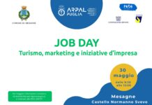 Arpal Puglia: JOB DAY – Turismo, marketing e iniziative d’impresa – grande attesa a Mesagne per la prima edizione del recruiting day dedicato al settore turistico Locandina Job Day Turismo Mesagne