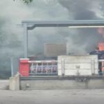 Oria: Paura in un supermercato per un incendio in magazzino Senza titolo